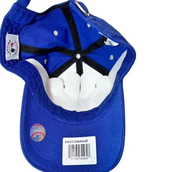 Los Angeles Dodgers Blue & White Baseball Cap OSFA Adjustable Strap NEW - Picture 4 of 6